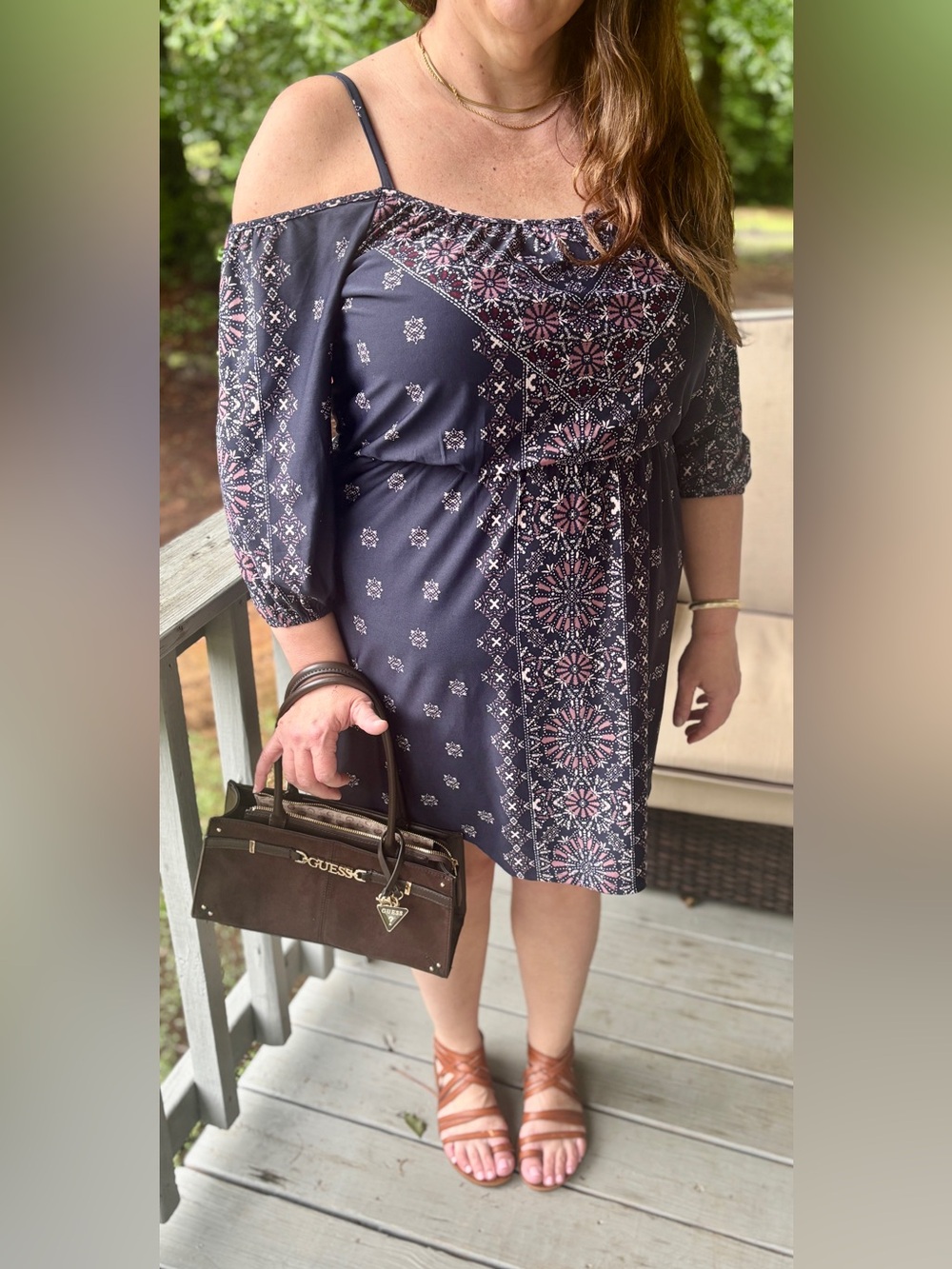Maurices Plus Size 0 (14W/16W) Boho Dress
